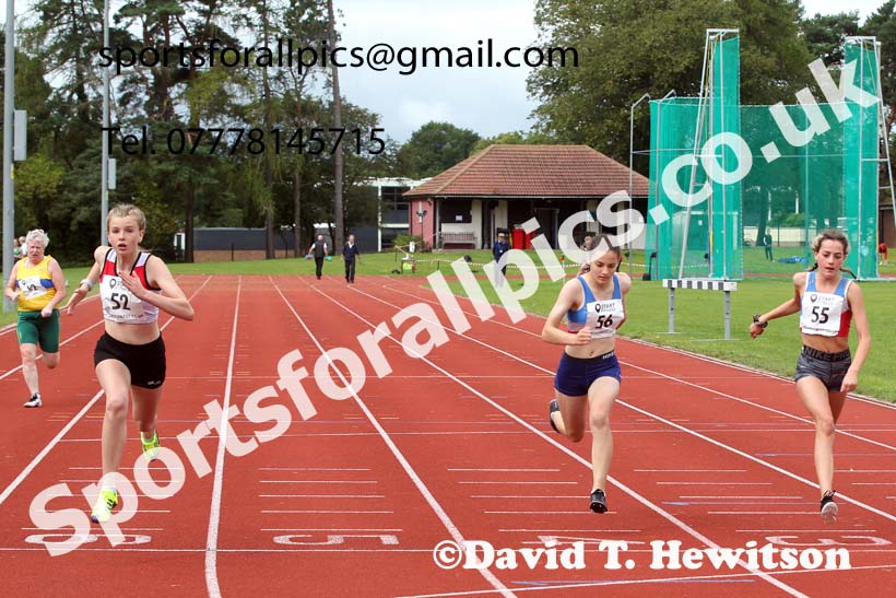 100 metres 02, NECAA Open Meeting, Morpeth, Sunday, March 23rd. David T. Hewitson/Sports for All Pics